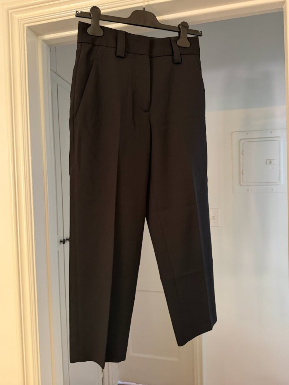 ACNE STUDIOS GRAIN DE POUDRE CROPPED TROUSERS